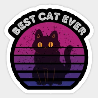 best cat ever Sticker